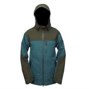 Ride Snowboard Company Admiral 2Tone Green Hooded Jacket